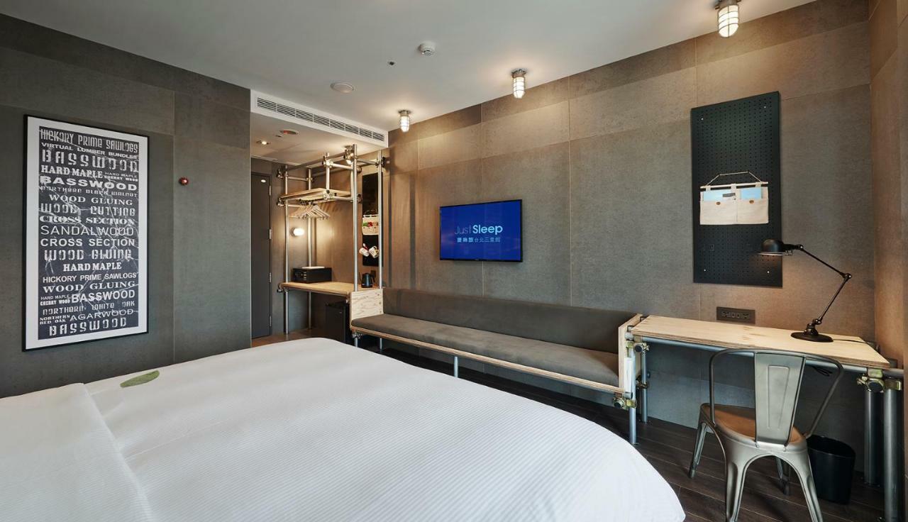 Just Sleep - Sanchong Hotel Taipé Exterior foto